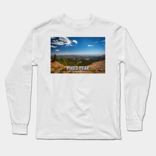 Pikes Peak Colorado Long Sleeve T-Shirt